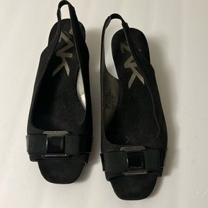 Anne Klein Sport Black Sling shoes size 8